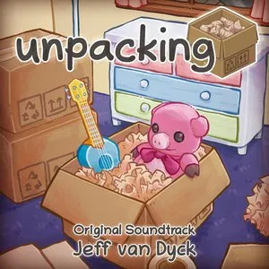 Pochette de Unpacking Soundtrack de Jeff van Dyck