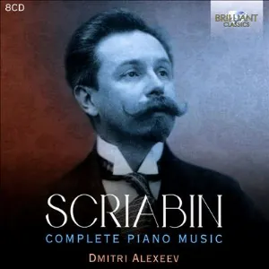 Pochette de Complete Piano Music de Alexander Scriabin - Dmitri Alexeev