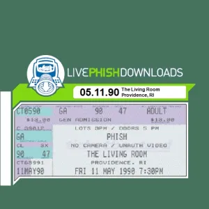 Pochette de 1990-05-11: The Living Room, Providence, RI, USA de Phish