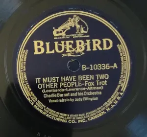 Pochette de It Must Have Been Two Other People / Danger in the Dark de Charlie Barnet and His Orchestra