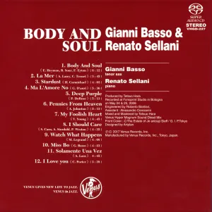 Pochette de Body and Soul de Renato Sellani