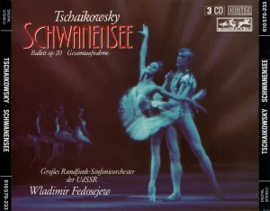 Pochette de Schwanensee: Ballet, op. 20 · Gesamtaufnahme de Pyotr Ilyich Tchaikovsky - Vladimir Fedoseyev