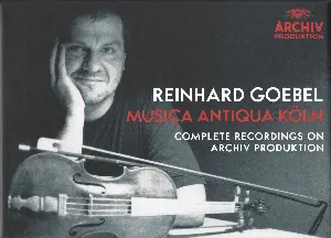 Pochette de Complete Recordings on Archiv Produktion de Musica Antiqua Köln - Reinhard Goebel