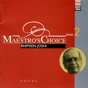Pochette de Maestro's Choice: Series 2: Vocal de Bhimsen Joshi