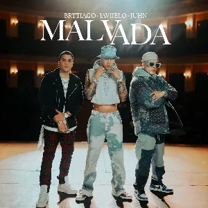 Pochette de Malvada de Brytiago - Juhn