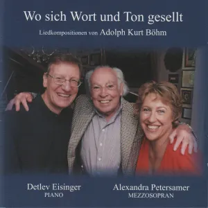Pochette de Wo sich Wort und Ton gesellt de Adolph Kurt Böhm