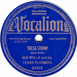 Pochette de Tulsa Stomp / Little Red Head de Bob Wills and His Texas Playboys