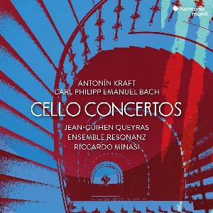 Pochette de Cello Concertos de Riccardo Minasi - Jean‐Guihen Queyras - Ensemble Resonanz - Carl Philipp Emanuel Bach