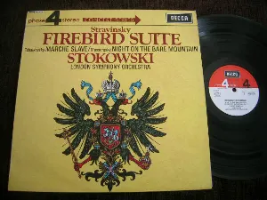 Pochette Stravinsky: Firebird Suite / Tchaikovsky: Marche Slave / Mussorgsky: Night on the Bare Mountain