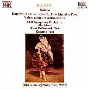Pochette Boléro / Daphnis et Chloé (Suite no. 1) / Ma mère l'oye / Valses nobles et sentimentales