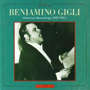 Pochette de Historical Recordings 1927-1951 de Beniamino Gigli
