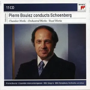 Pochette Pierre Boulez Conducts Schoenberg