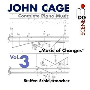Pochette de Complete Piano Music, Volume 3: Music of Changes de Steffen Schleiermacher - John Cage