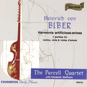 Pochette de Biber: Harmonia Artificioso-Ariosa de Tafelmusik