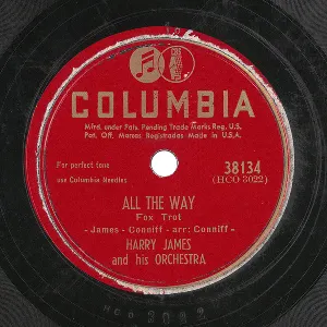 Pochette de All the Way / Beyond the Sea de Harry James and His Orchestra