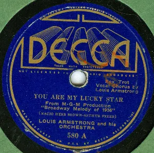 Pochette de You Are My Lucky Star / La Cucaracha de Louis Armstrong & His Orchestra