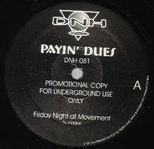 Pochette de Payin' Dues de Nick Holder