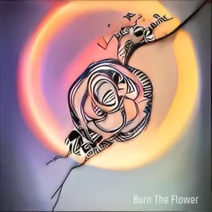 Pochette de Burn The Flower de J.Fla