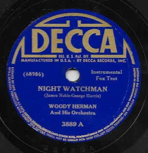 Pochette de Night Watchman / Hey Doc de Woody Herman and His Orchestra