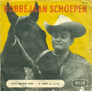 Pochette de ’k Weet al lang / Cafe zonder bier de Bobbejaan Schoepen