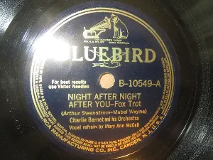 Pochette de Night After Night After You / Now You Know de Charlie Barnet and His Orchestra