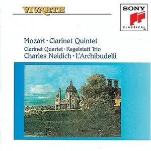 Pochette Clarinet Quintet / Clarinet Quartet / Kegelstatt Trio