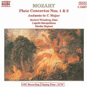 Pochette Flute Concertos nos. 1 & 2 / Andante in C major