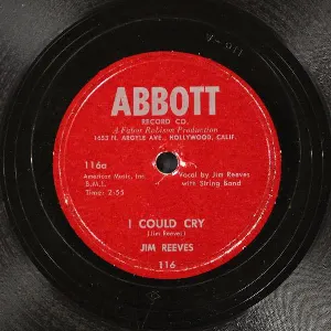 Pochette de I Could Cry / Mexican Joe de Jim Reeves