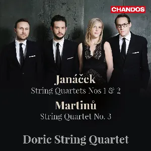 Pochette Janáček: String Quartets nos. 1 & 2 / Martinů: String Quartet no. 3