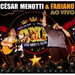 Pochette de Voz do coração (ao vivo) de César Menotti & Fabiano