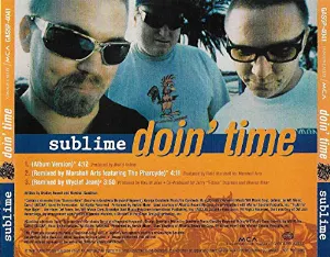 Pochette de Doin' Time de Sublime