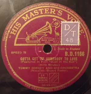 Pochette de Gotta Get Me Somebody to Love / Hear My Song Violetta de Tommy Dorsey and His Orchestra