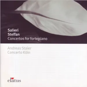 Pochette Salieri/Steffan: Concertos for fortepiano (Concerto Köln feat. fortepiano: Andreas Staier)
