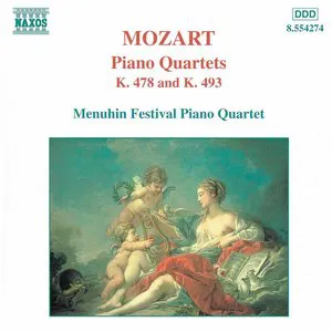 Pochette de Piano Quartets: K. 478 and K. 493 de Wolfgang Amadeus Mozart