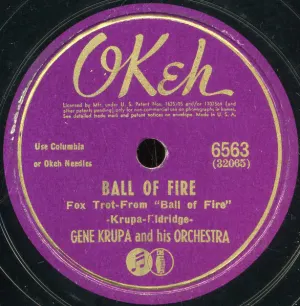 Pochette de Ball of Fire / All Through the Night de Gene Krupa and His Orchestra