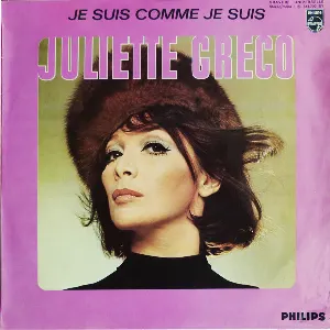 Pochette de Je suis comme je suis de Juliette Gréco