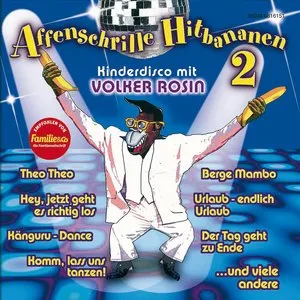 Pochette de Affenschrille Hitbananen 2 de Volker Rosin