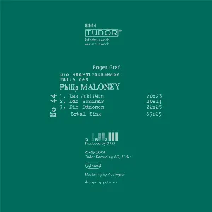Pochette de Die haarsträubenden Fälle des Philip Maloney, N° 44 de Roger Graf