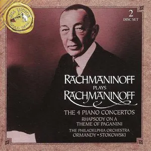 Pochette Rachmaninoff Plays Rachmaninoff: The 4 Piano Concertos