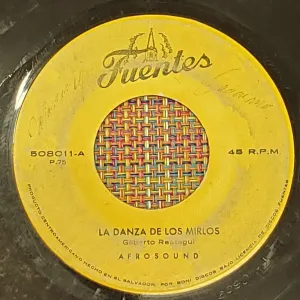 Pochette de La danza de los mirlos / Caliventura de Afrosound