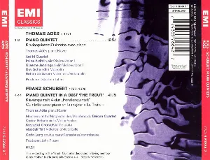 Pochette Adès: Piano Quintet / Schubert: 'Trout' Quintet