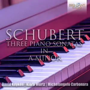 Pochette de Schubert: The Three Piano Sonatas in A Minor de Klára Würtz - Franz Schubert