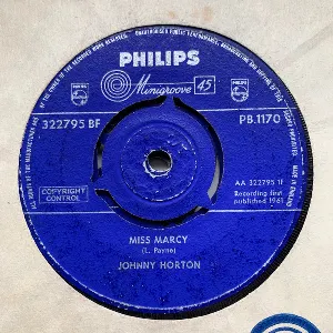 Pochette de Miss Marcy de Johnny Horton
