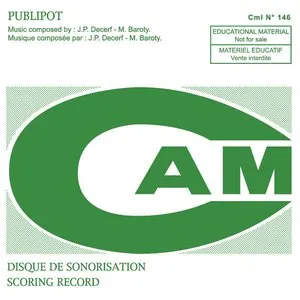 Pochette de Publipot de Jean-Pierre Decerf