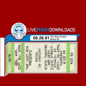 Pochette de 1991-09-26: The State Theatre, Ithaca, NY, USA de Phish