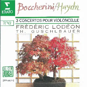 Pochette 3 Concertos pour Violoncelle