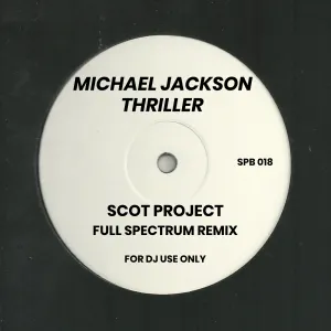 Pochette de Thriller (Scot Project Full Spectrum remix) de Michael Jackson