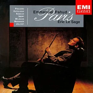 Pochette de Paris de Éric Le Sage - André Jolivet - Francis Poulenc - Jacques Ibert - Darius Milhaud - Olivier Messiaen - Emmanuel Pahud - Henri Dutilleux
