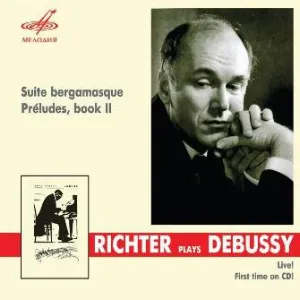 Pochette Richter plays Debussy