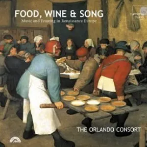 Pochette de Food, Wine & Song de Orlando Consort
